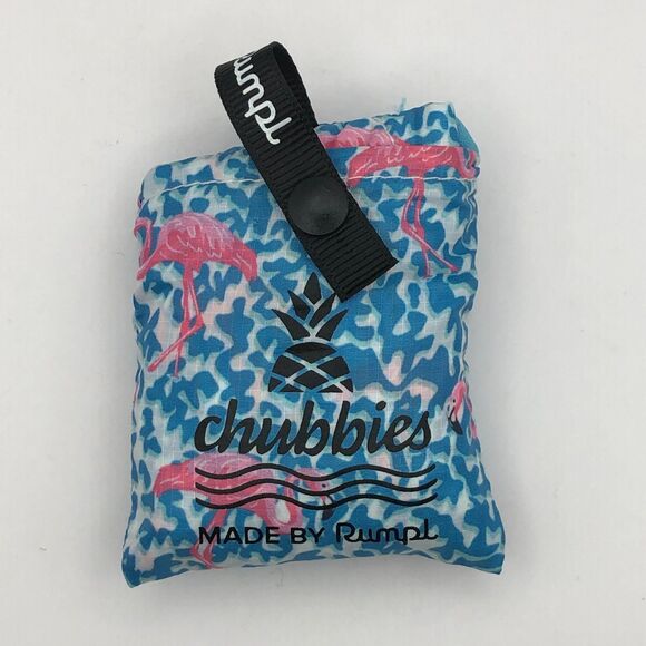 Rumpl x Chubbies Beer Blanket Koozie Blue Pink Flamingos Portable Party - Picture 7 of 7